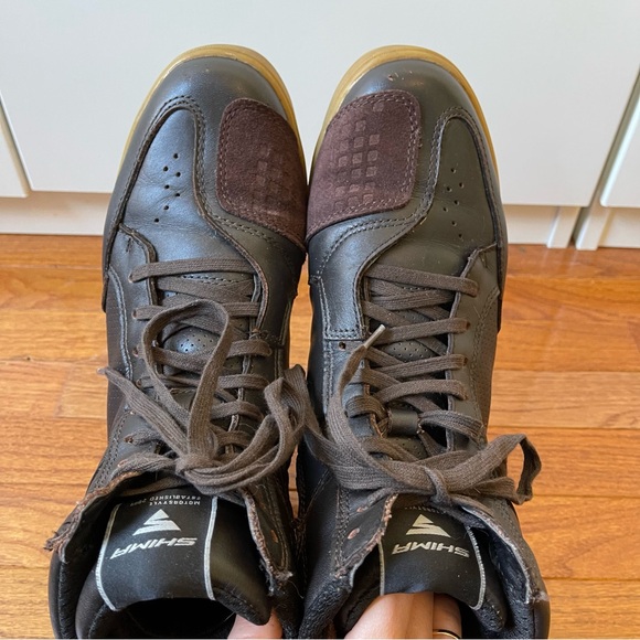 SHIMA Blake Motorcycle Shoes Leather Reinforced Street Riding Side Zipper 10 - Picture 8 of 12